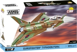 Конструктор на самолет Eurofighter Typhoon FGR4 в мащаб 1:48