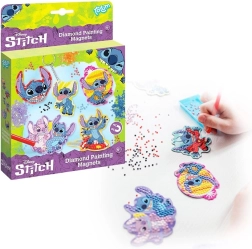 Диамантено рисуване STITCH – магнитчета за деца