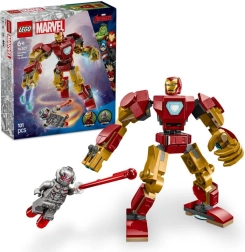 LEGO® Marvel 76307 Железният човек в роботски костюм срещу Ултрон