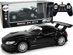 RC кола BMW Z4 GT3 1:18 черна със светлини 2.4 GHz
