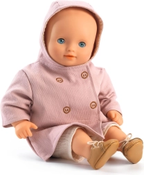 Pink Coat for Djeco Doll