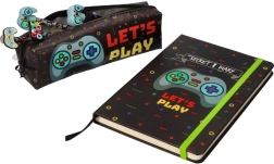 Single-compartment pencil case let's play