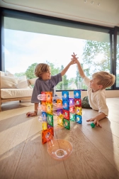 Cleverclixx Marble Run Dazzling Lights Pack Intense (100 pieces)