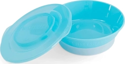 Twistshake купичка синя с капак и противоплъзгащо дъно