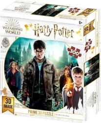 Prime 3D пъзел Harry Potter: Хари, Хърмаяни и Рон 3D XL 300 части