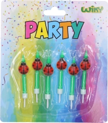 Парти свещички калинка