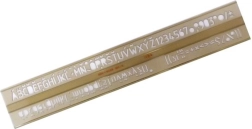 KOH-I-NOOR училищен шаблон за букви 1,0 см