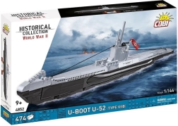 Конструктор на подводница U-BOAT U-52 тип VIIB 1:144 (474 части)