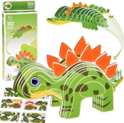 3D Puzzle Cardboard Model – Stegosaurus DIY