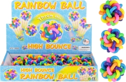 Скачащо цветно топче 4 см