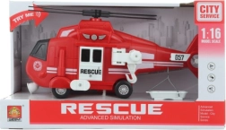 Пожарен хеликоптер на батерии със светлина и звук