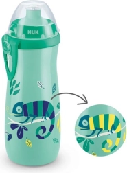 Детска спортна бутилка NUK Sports Cup Chameleon 450 мл