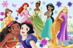 Trefl Puzzle Disney Princesses in Action 60 Pieces