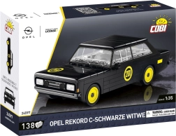 Cobi Opel Rekord C "Schwarze Witwe" (Black Widow) 1:35 – car model building set