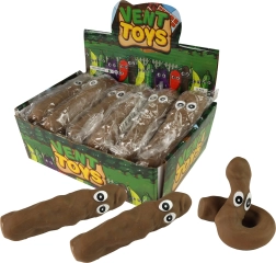 Разтеглива антистрес играчка акито с очи