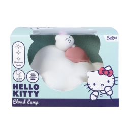 Нощна лампа Hello Kitty във форма на облаче, с докосване и презареждане