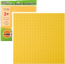 Строителна основа за кубчета жълта 25,5x25,5 см