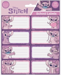 Disney Lilo & Stitch етикети за тетрадки Angel