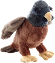 Плюшено брадато грип с размер 25 см