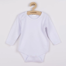 Baby long-sleeve bodysuit New Baby – white