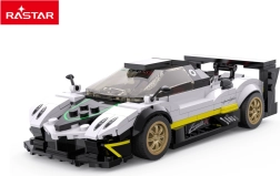 Конструктор автомобил 1:28 PAGANI ZONDA R от Rastar, бял