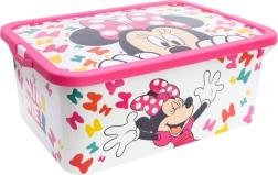 Пластова кутия за съхранение 13 л MINNIE с капак