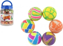 Цветни подскачащи топчета 3,2 cm микс цветове - 1 брой