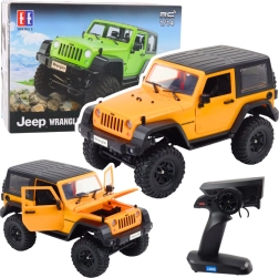 RC офроуд кола JEEP Wrangler Rock Crawler 1:14 – оранжево