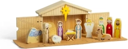Bigjigs Toys Дървен коледен Витлеем