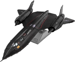 Metal Earth 3D пъзел самолет LOCKHEED SR-71 BLACKBIRD