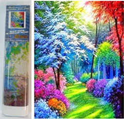 Diamond Mosaic - Colorful Forest