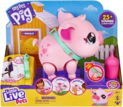 Little Live Pets интерактивно прасенце Piggly на каишка