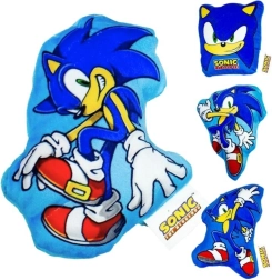 Плюшена възглавничка SONIC – 4 мотива, 15 см