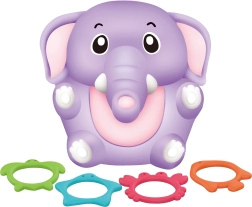 Слон за вана с пръстени