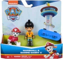 Комплект фигурки PAW PATROL Маршал и смелият Дани X