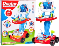 Мобилен лекарски комплект на батерии – син