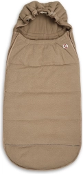Lodger footmuff bunker light teddy beige
