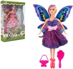 Fairy doll with wings and accessories