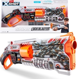 Пенен бластер X-Shot Skins Lock с въртящ се барабан