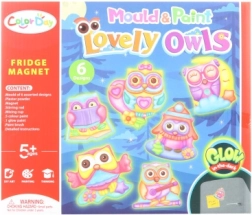 Изработка на магнити – светещи в тъмното совички