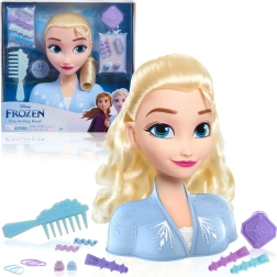 Глава за прически DISNEY FROZEN Елза с аксесоари