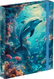 Папки за ученически тетрадки BAAGL Делфин A5