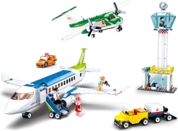 Sluban летище с две самолета конструктор