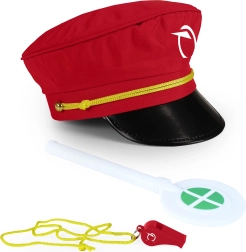 Комплект за диспечер на ZSSK със свирка и сигнална табелка