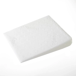 Бебешка възглавница – клин за количка NEW BABY Basic 30 × 37 см, бяла