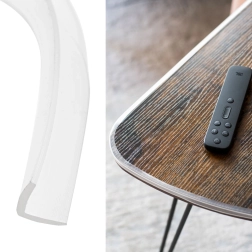 Прозрачна силиконова защитна лента за ръбове на мебели 1 м