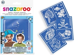 Шаблони за бои за лице SNAZAROO 6 бр.