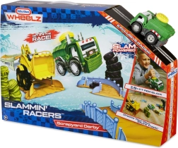 Interactive racing track LITTLE TIKES Slammin' Racers with stunt obstacles