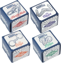 Метален пъзел-главоблъсканица Puzzle & Perplex от PROFESSOR PUZZLE – 1 бр (микс)