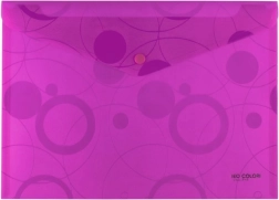 Плик с копче A5 Розов